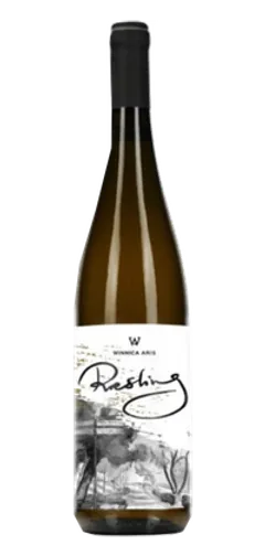 Butelka wina Winnica Aris Riesling