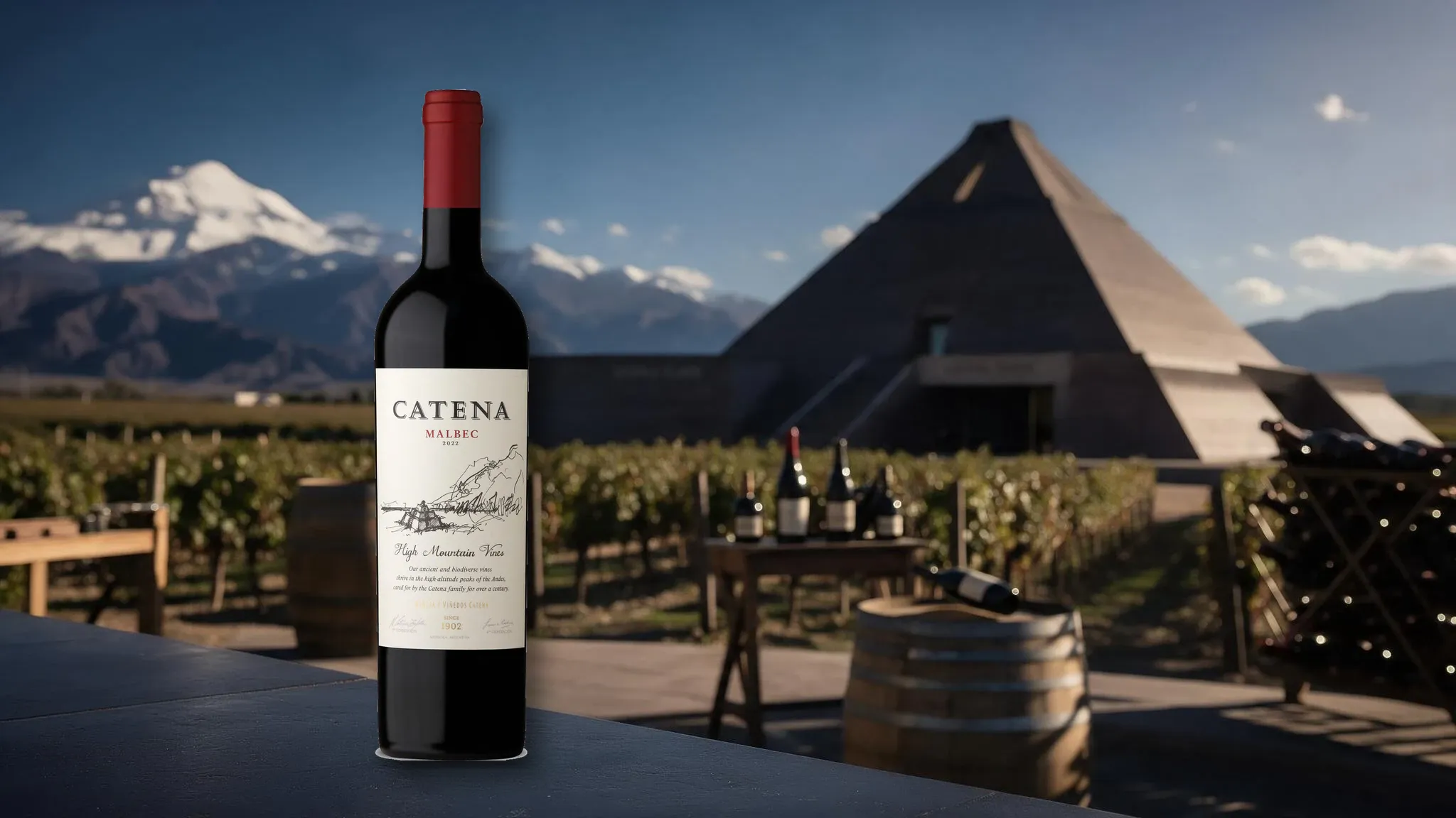 Butelka wina Catena Malbec