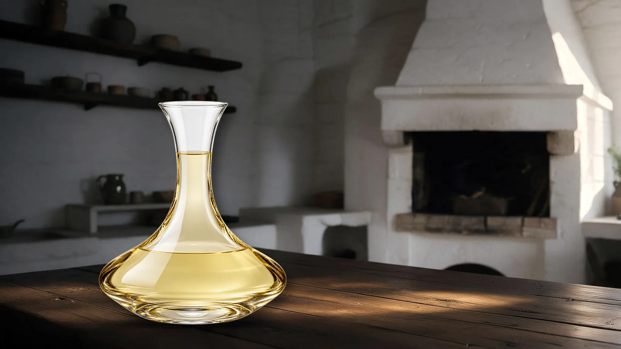 Dekanter z winem Domodo Bianco