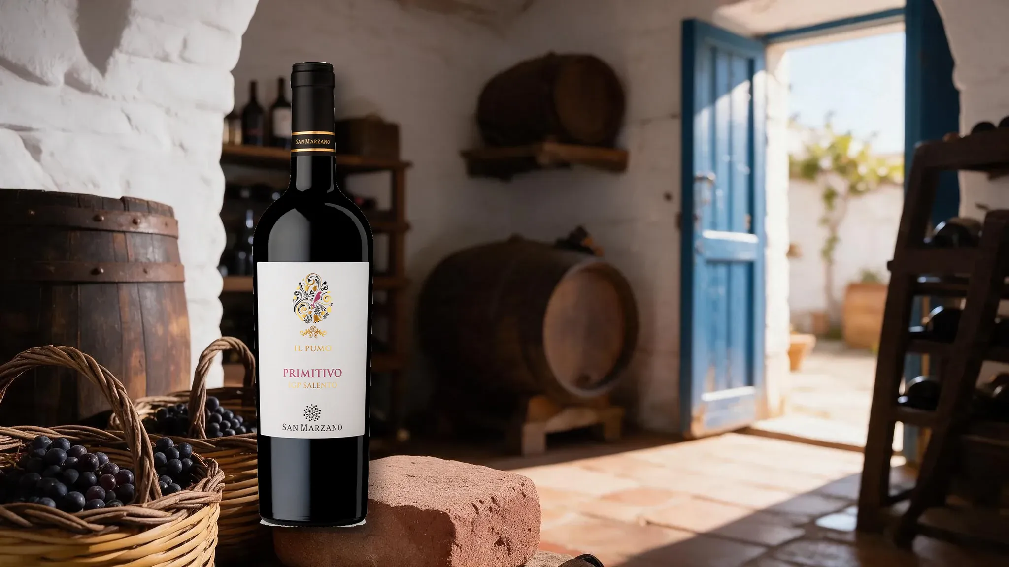 Butelka wina San Marzano Il Pumo Primitivo