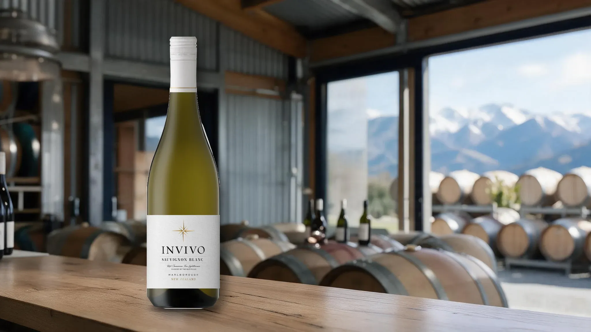 Butelka wina Invivo Sauvignon Blanc
