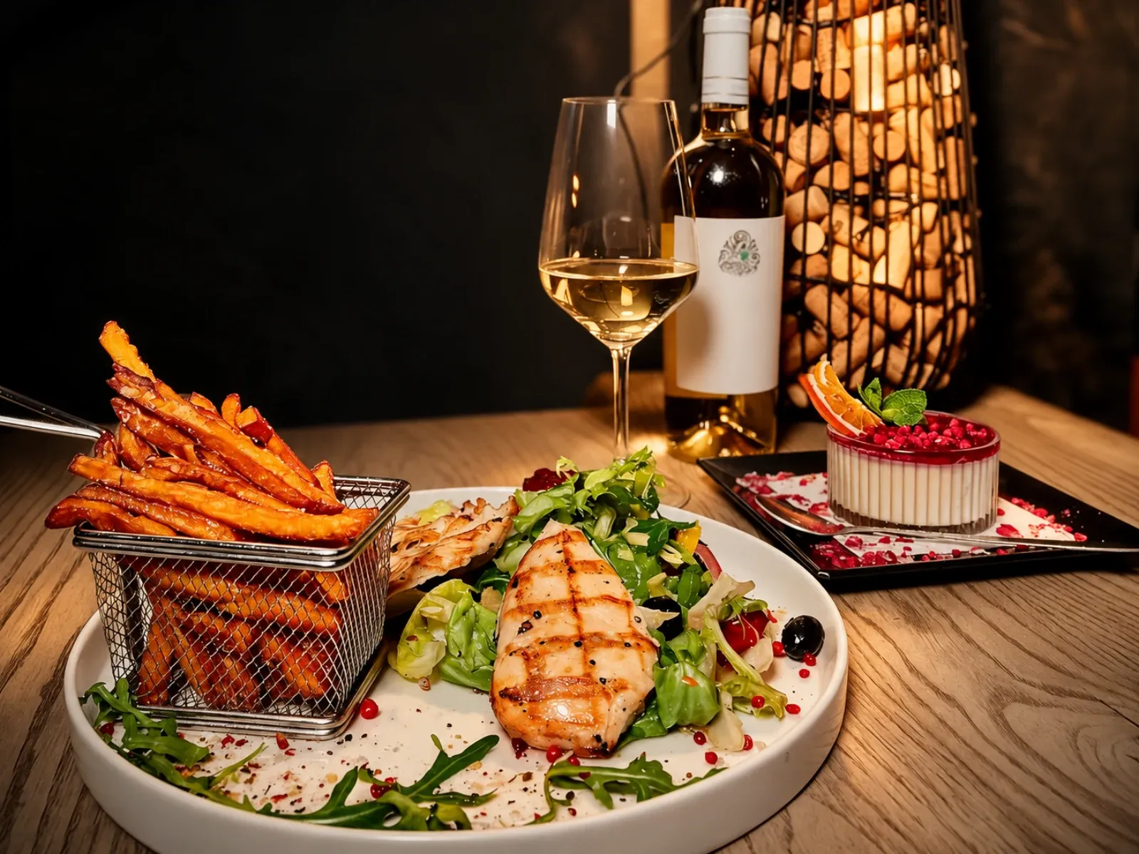 Mięso: Pollo alla piastra