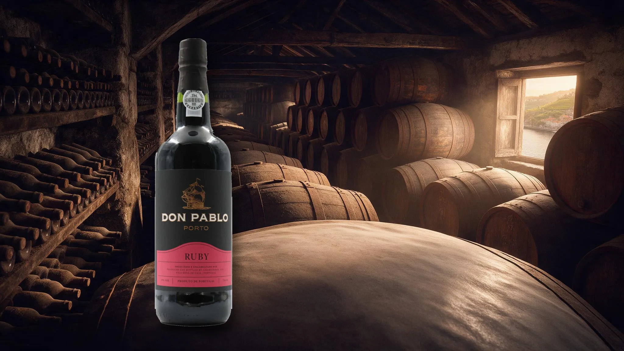 Butelka wina Don Pablo Porto Ruby
