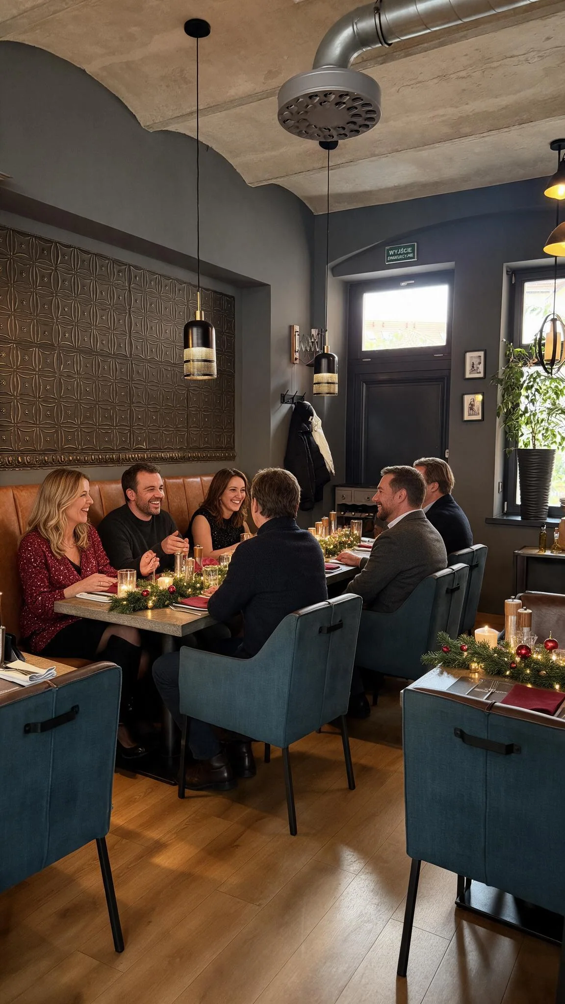 Świąteczny klimat Amarone: Świąteczna kolacja zespołu